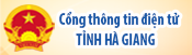 Công thông tin điện tử Hà Giang