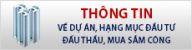 Hạng mục đầu tư