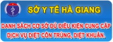 Danh sách cơ sở đủ điều kiện diệt côn trùng diệt khuẩn