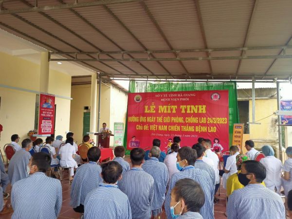 BỆNH VIỆN PHỔI HÀ GIANG TỔ CHỨC CÁC HOẠT ĐỘNG HƯỞNG ỨNG NGÀY THẾ GIỚI PHÒNG CHỐNG LAO 24.3.2023