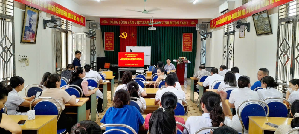 Bệnh viện Phổi Hà Giang tổ chức Hội nghị sơ kết công tác 6 tháng đầu năm, triển khai nhiệm vụ 6 tháng cuối năm 2025