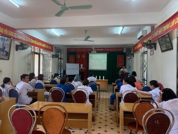 BỆNH VIỆN PHỔI HÀ GIANG HƯỞNG ỨNG NGÀY VỆ SINH TAY THẾ GIỚI 5/5/2025