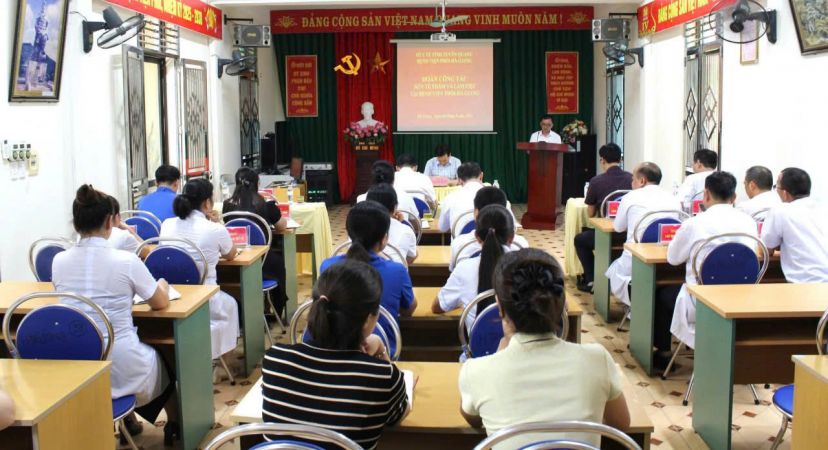 ĐOÀN SỞ Y TẾ TỈNH TUYÊN QUANG LÀM VIỆC VỚI BỆNH VIỆN PHỔI HÀ GIANG