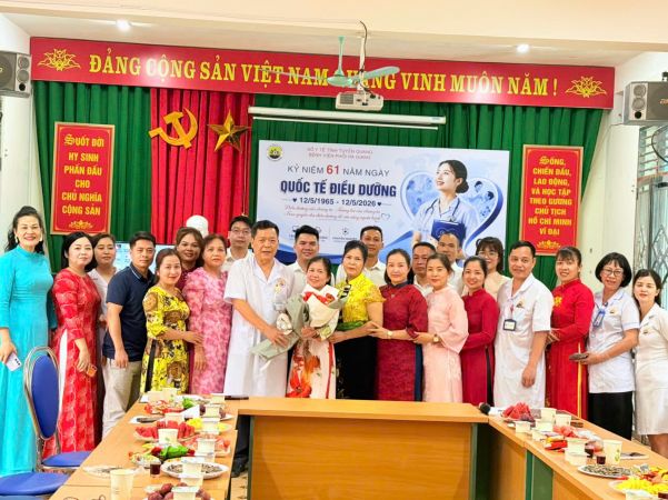 BỆNH VIỆN PHỔI HÀ GIANG TỔ CHỨC KỶ NIỆM NGÀY QUỐC TẾ ĐIỀU DƯỠNG 12/5/2026